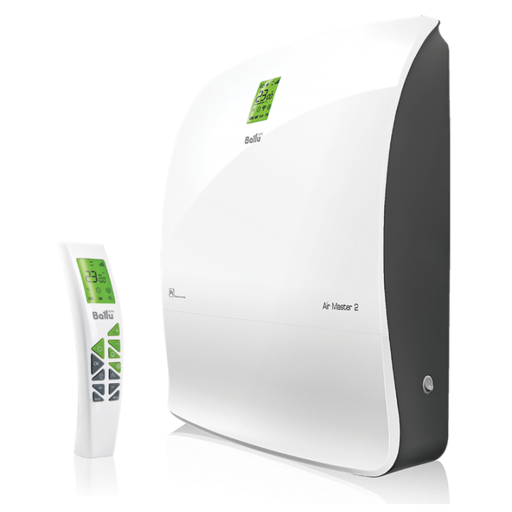Приточно-очистительный мультикомплекс Ballu Air Master 2 Platinum BMAC-300 Warm CO2 Wi-Fi